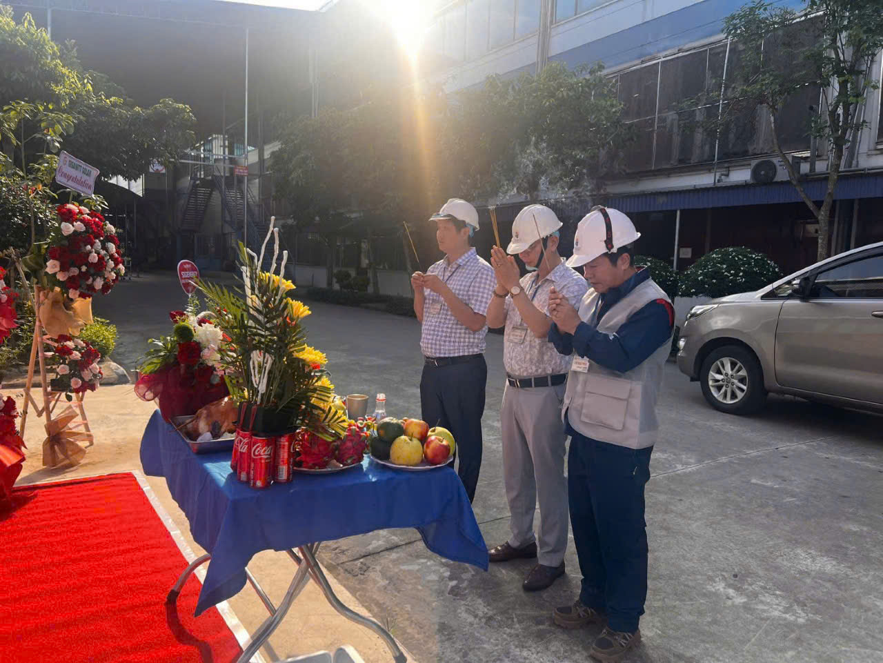 CÔNG TY NĂNG LƯỢNG HSMT KHỞI CÔNG DỰ ÁN 2000KWP - HẢI PHÒNG 
